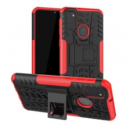 Samsung Galaxy A51 Case - Red Tyre Defender